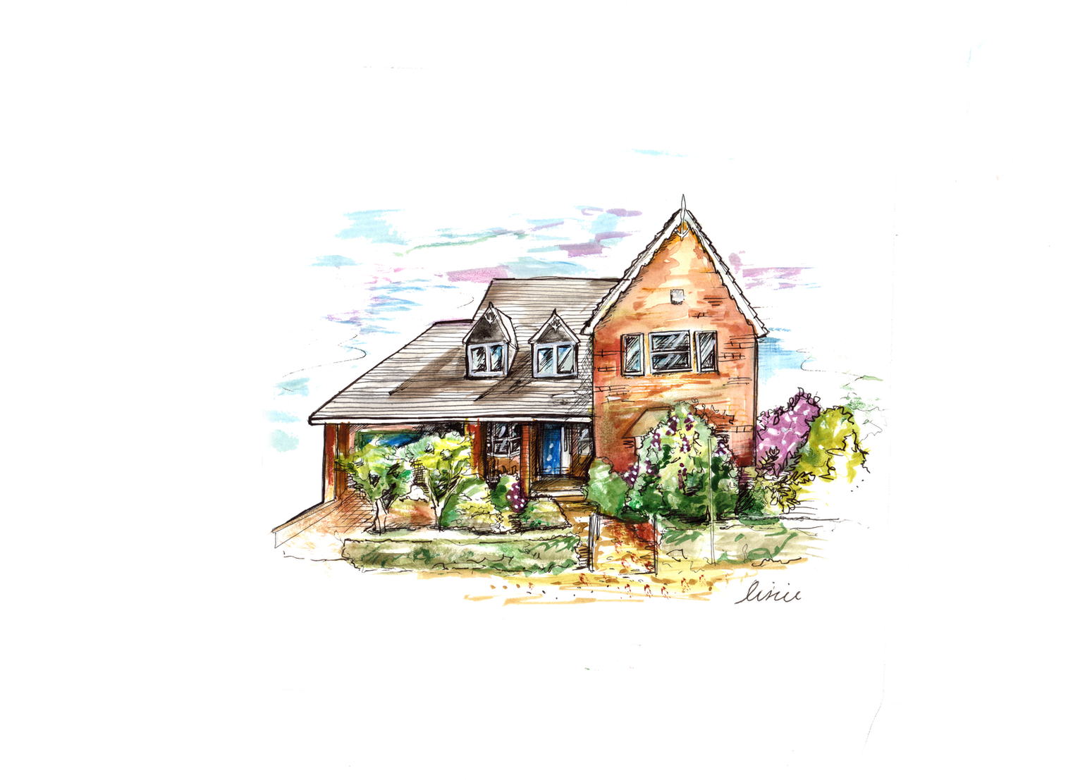 Home Illustration - Jpeg (1600x1131), Png Download