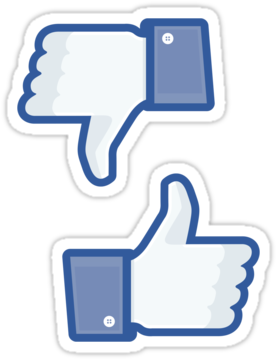 Facebook Transparent Clipart - 500 Facebook Likes Thank You (375x360), Png Download