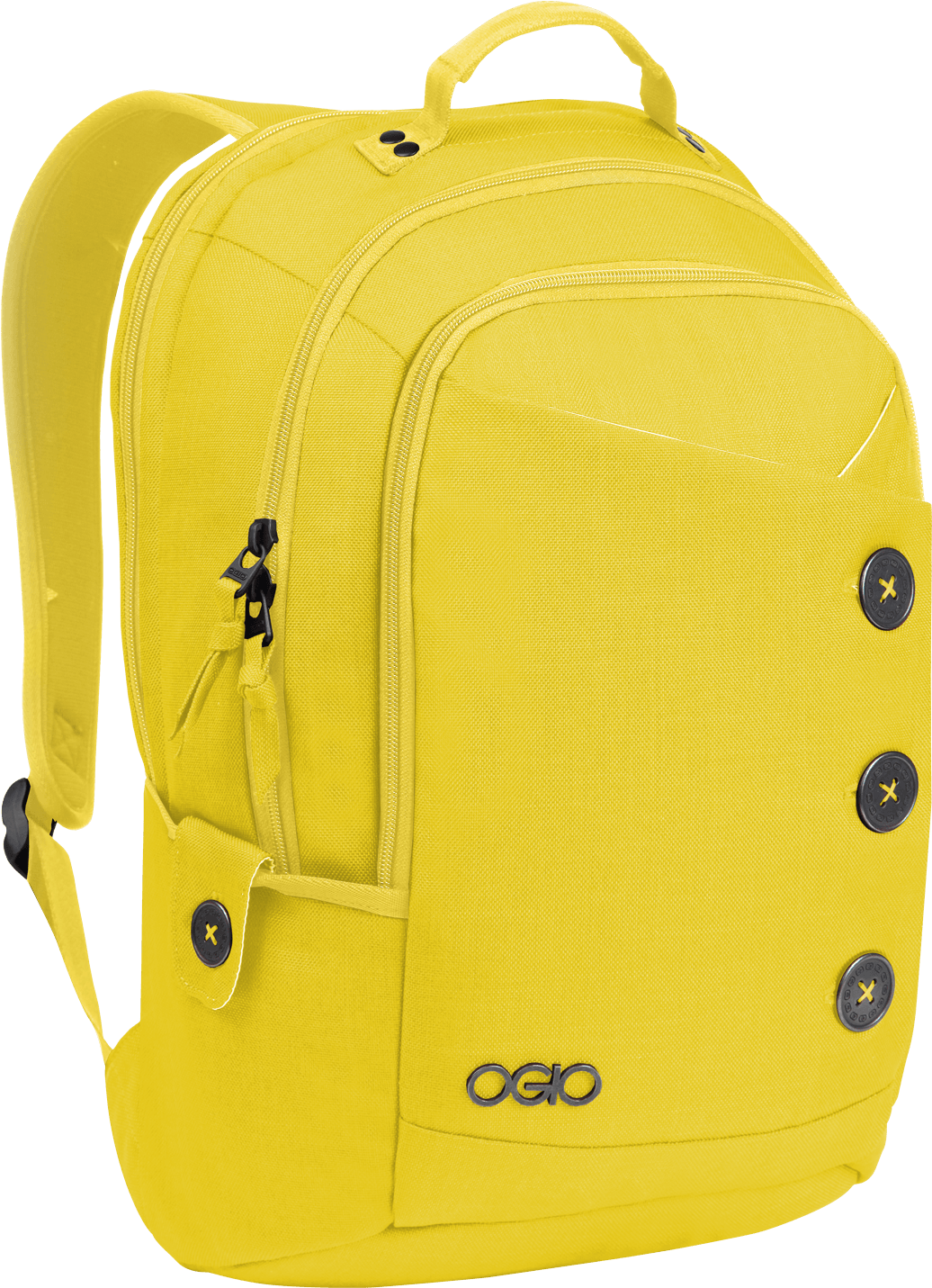 Ogio Yellow Backpack - Yellow Backpack Png (1500x1500), Png Download