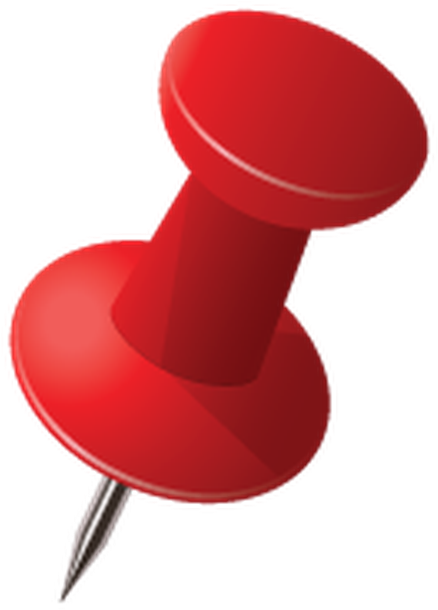 Thumbtack Png Clipart Library Download - Paper Pin Png - Free ...