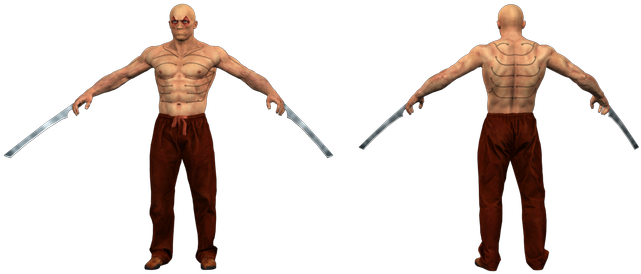 Download Zip Archive - X Men Origins Wolverine Game 3d Models (750x650), Png Download