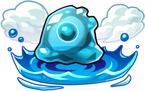 Aqua Slime - Wiki (1024x1024), Png Download