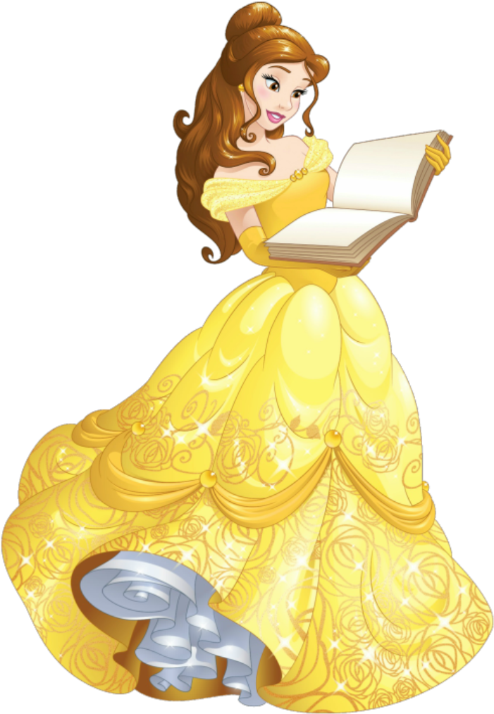 Belle Background Png - Beauty And The Beast Belle Transparent (714x1024), Png Download