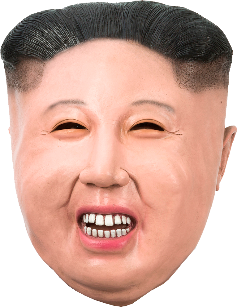 Lateksmaske I Form Av Kim Jong-un - Kim Jong-un Maske (766x990), Png Download