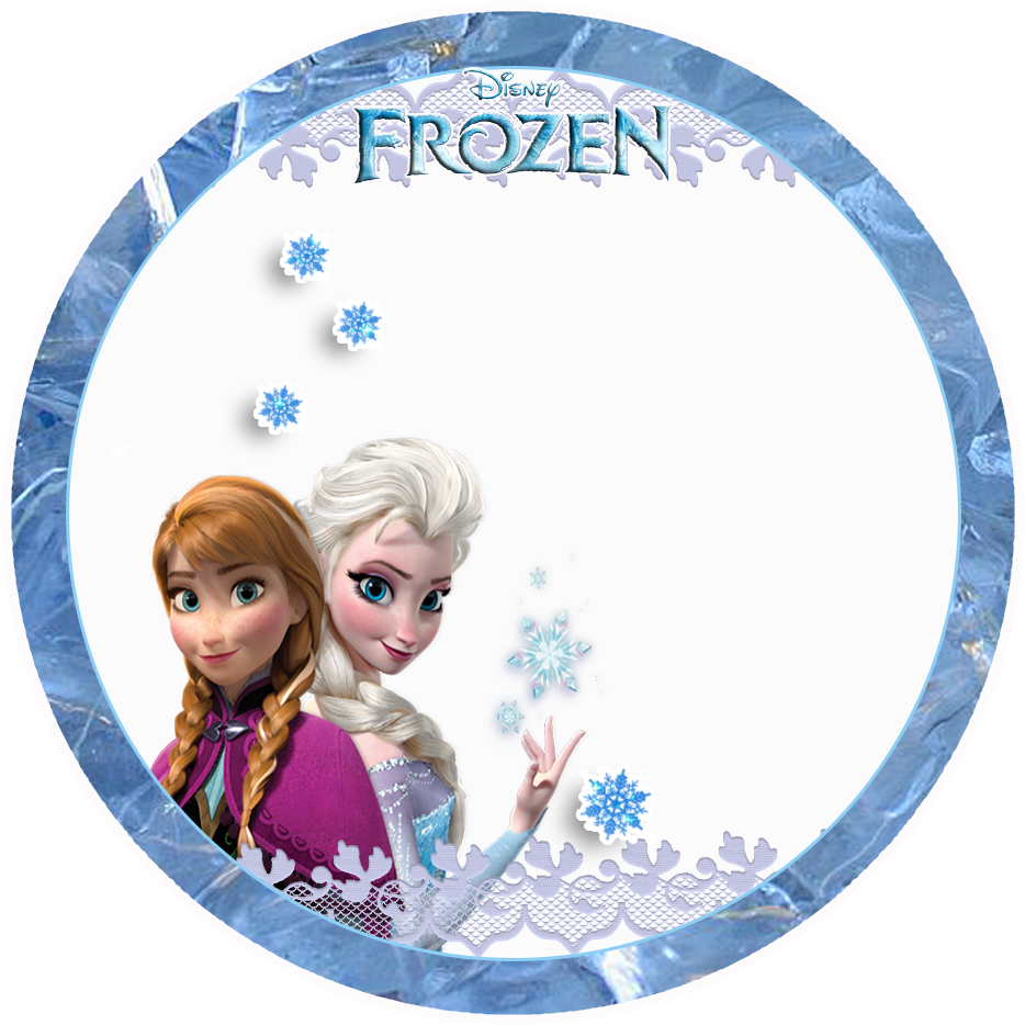 Free Printable Toppers - Toppers Frozen Png (945x945), Png Download