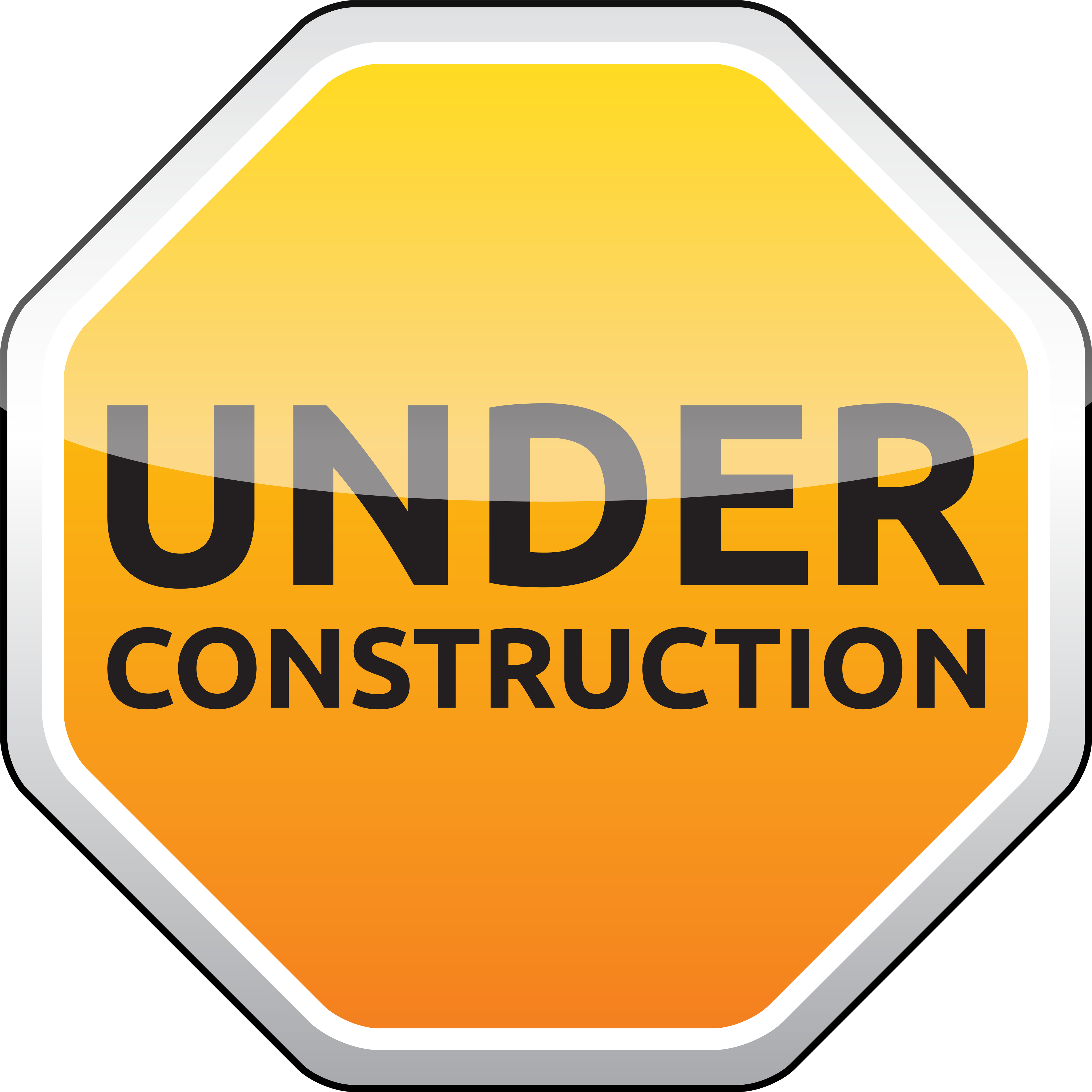 Under Construction Sign Png Clipart - Under Construction (5000x5000), Png Download