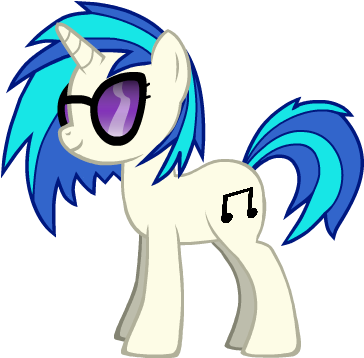 Special Dj Pon 3 - My Little Pony Individual Characters (830x650), Png Download