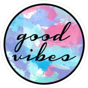 Good Goodvibes Watercolour Watercolor Aesthetic - Aesthetic Plants Watercolour Png (464x405), Png Download