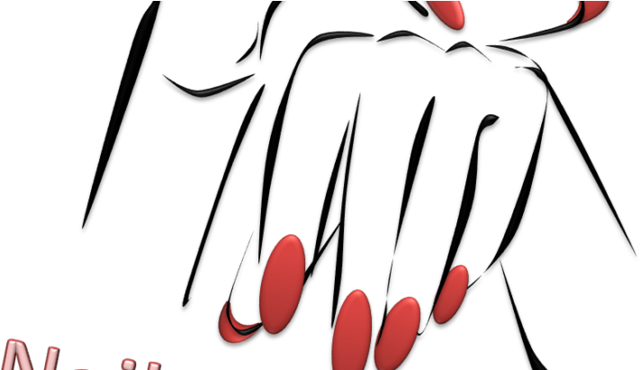History Of Nail Industry - Imagenes De Manicura Dibujos (750x410), Png Download
