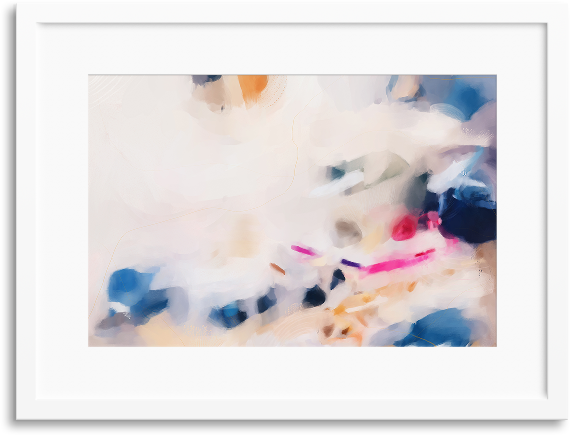 Custom Framing For Parima Studio Art- White Wood Frame - Art (1200x1200), Png Download