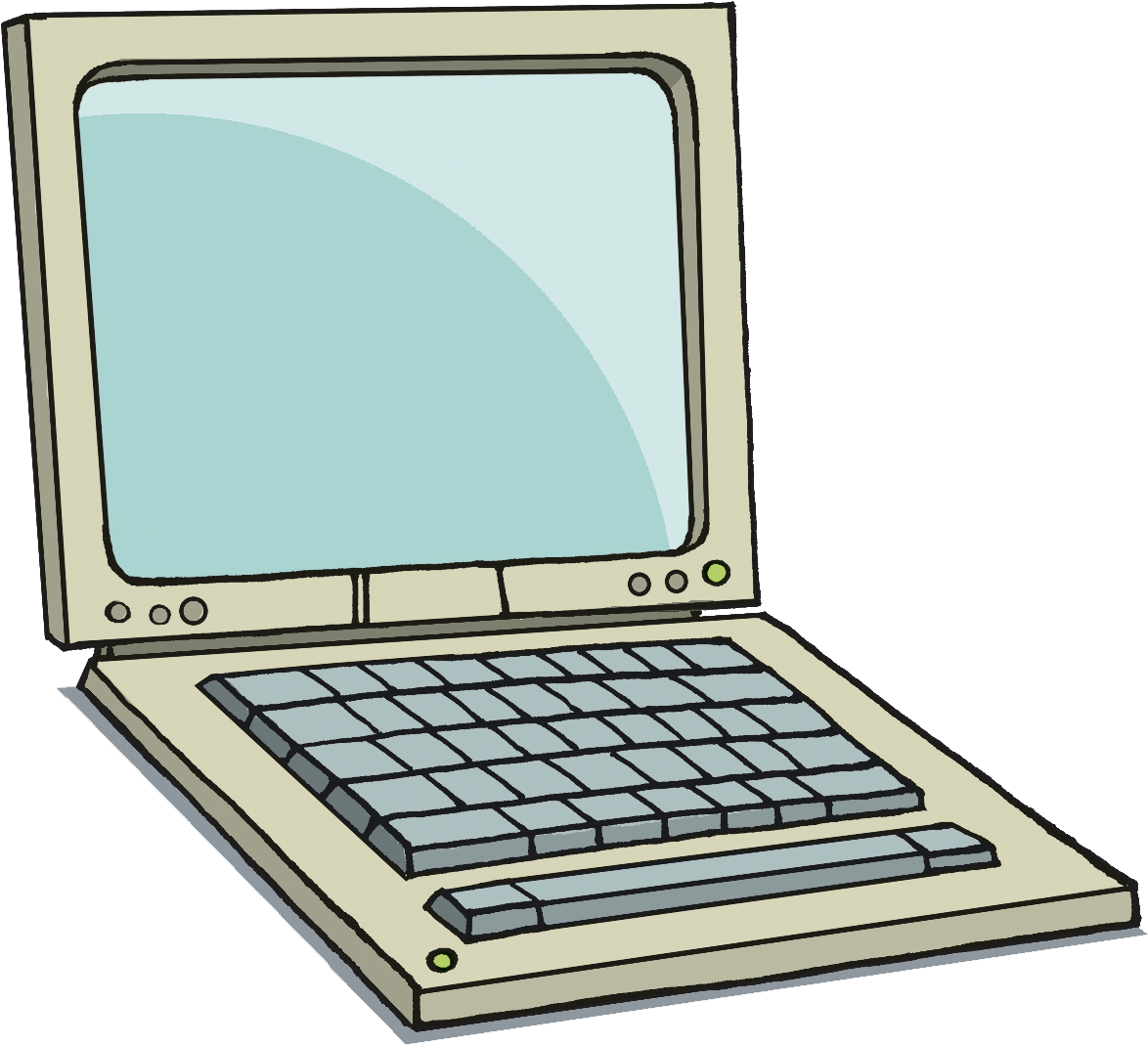 Laptop Clip Art Image - Laptop Clipart Png (1200x1089), Png Download