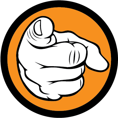 Pointing Finger At You Png Clipart Freeuse Download - Finger Pointing At You Clipart Png (401x401), Png Download
