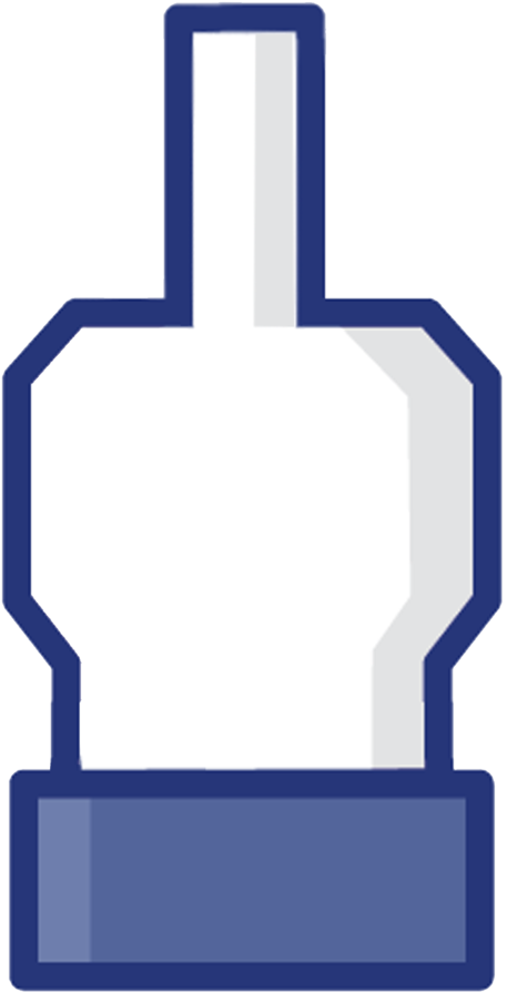 Youtube Like Button Png - Like Button Youtube Png (723x1106), Png Download