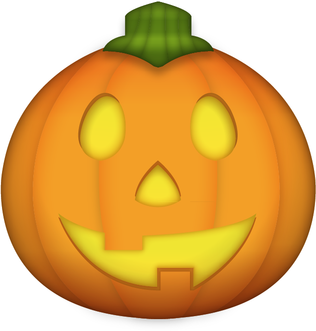 Download New Emoji Icons In Png [ios 10] - Pumpkin Emoji Png (636x681), Png Download
