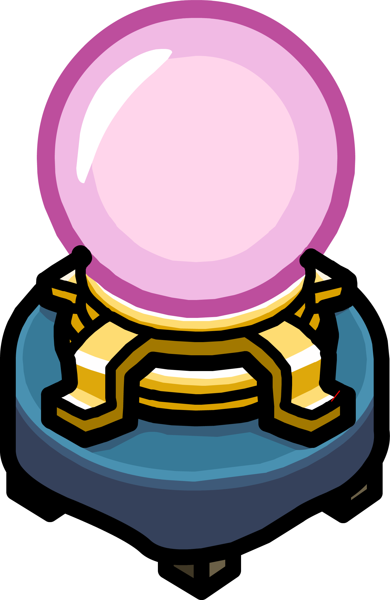 Magic Crystal Ball Icon - Crystal Ball (1482x2280), Png Download