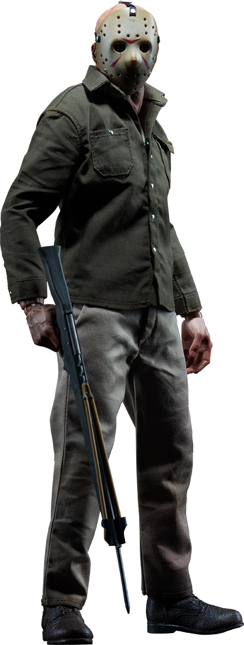Friday The 13th Sixth Scale Figure Jason Voorhees - Jason Friday The 13th Png (480x1268), Png Download