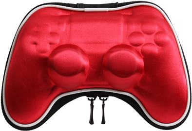 Playstation 4 Controller - Red Playstation 4 Controller Case (600x600), Png Download