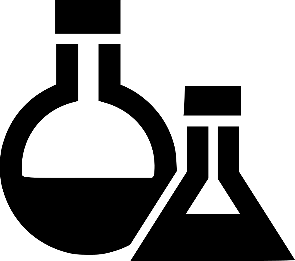 Beaker Flask Chemistry Physics Comments - Tubo De Ensayo Simbolo (980x870), Png Download