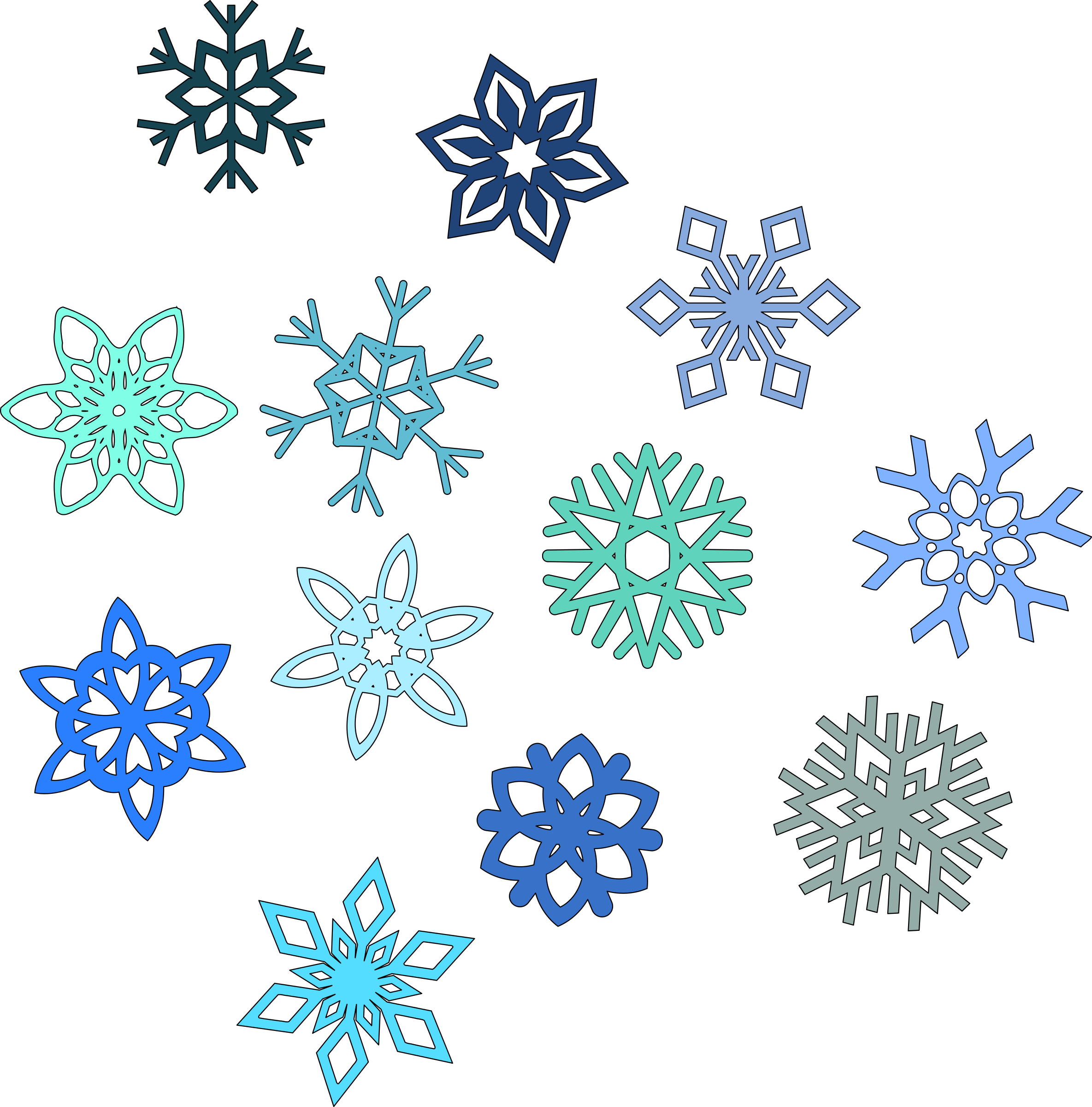 Natural Winter Wellness Remedies For 2014 - Snowflake Clipart (2369x2400), Png Download