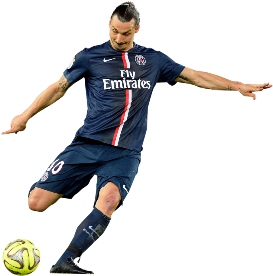 Football Player Zlatan Ibrahimovic Png - Football Players Images Hd Png (902x925), Png Download