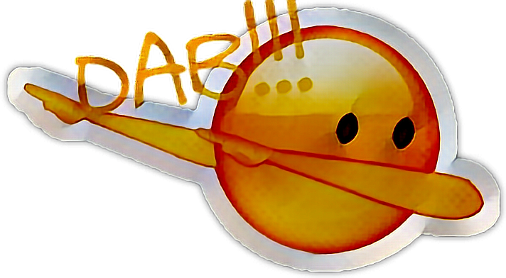 Report Abuse - Clear Background Dab Emoji (712x392), Png Download