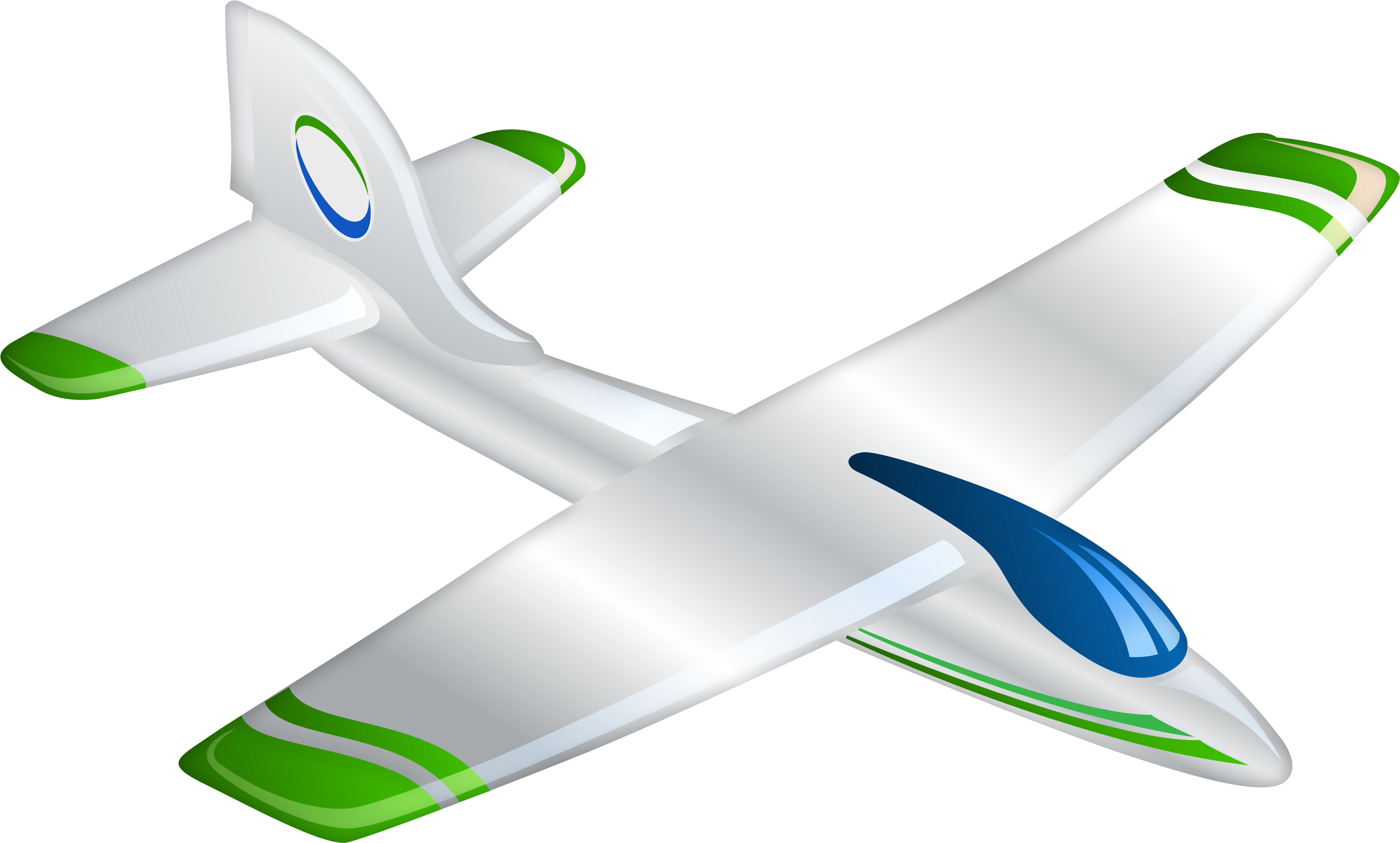 Light Plane Png Clip Art - Clip Art (8000x4848), Png Download