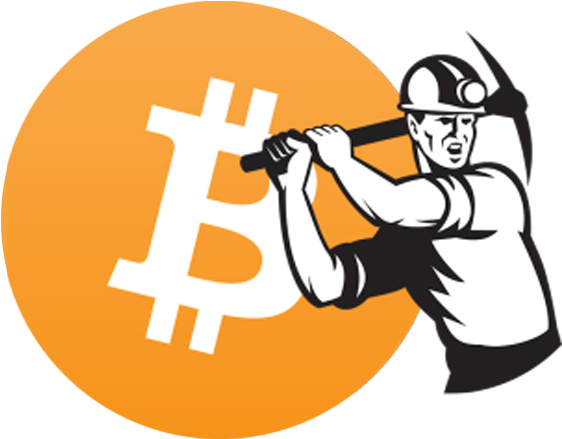Bitcoin - Bitcoin Mining Logo Png (573x635), Png Download