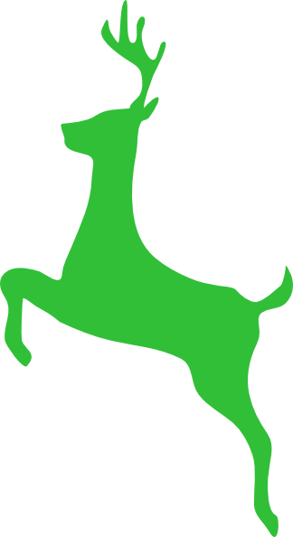 Deer Clipart Green - Like Big Bucks Mug (324x594), Png Download