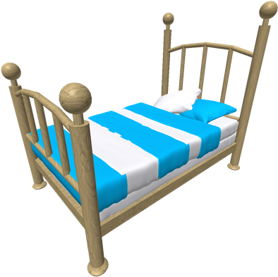 Classic Bed - Portable Network Graphics (420x420), Png Download