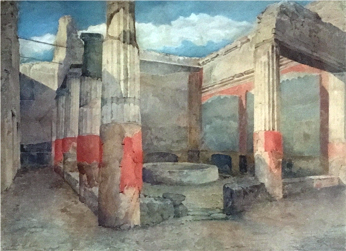 Giovanni Antonio Raggi [possibly Italian Watercolor - Watercolor Painting (1400x1400), Png Download