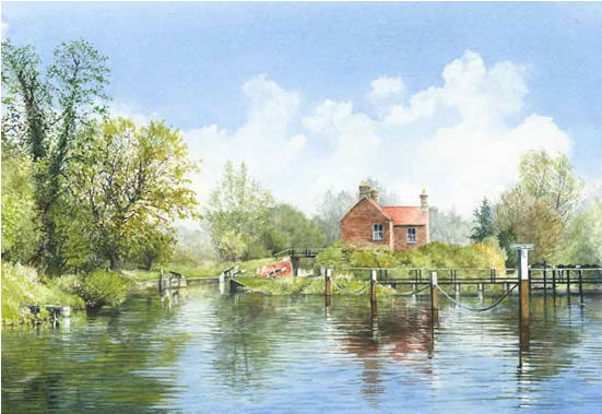 Walsham Gates Approach - Walsham Lock (550x550), Png Download