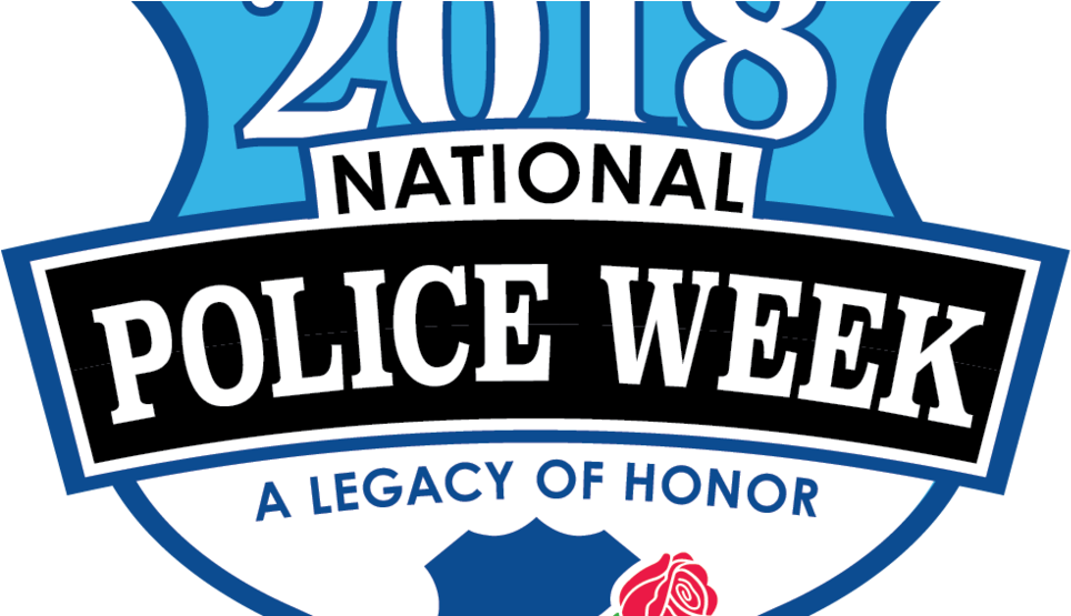 National Police Week And Peace Officers Memorial Day - National Police Week 2018 (986x554), Png Download