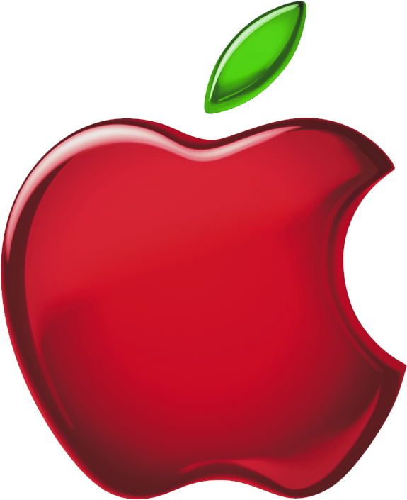 Apple Logo Png Image Transparent - Apple Logo Red And Green (720x720), Png Download