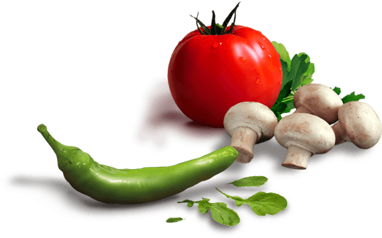 Home Pizza Slider 2 - Ingredientes Para Pizza Png (545x339), Png Download