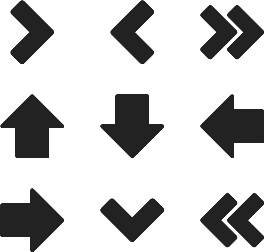 Arrows Kit 13 Icons - Arrow Icon (600x564), Png Download
