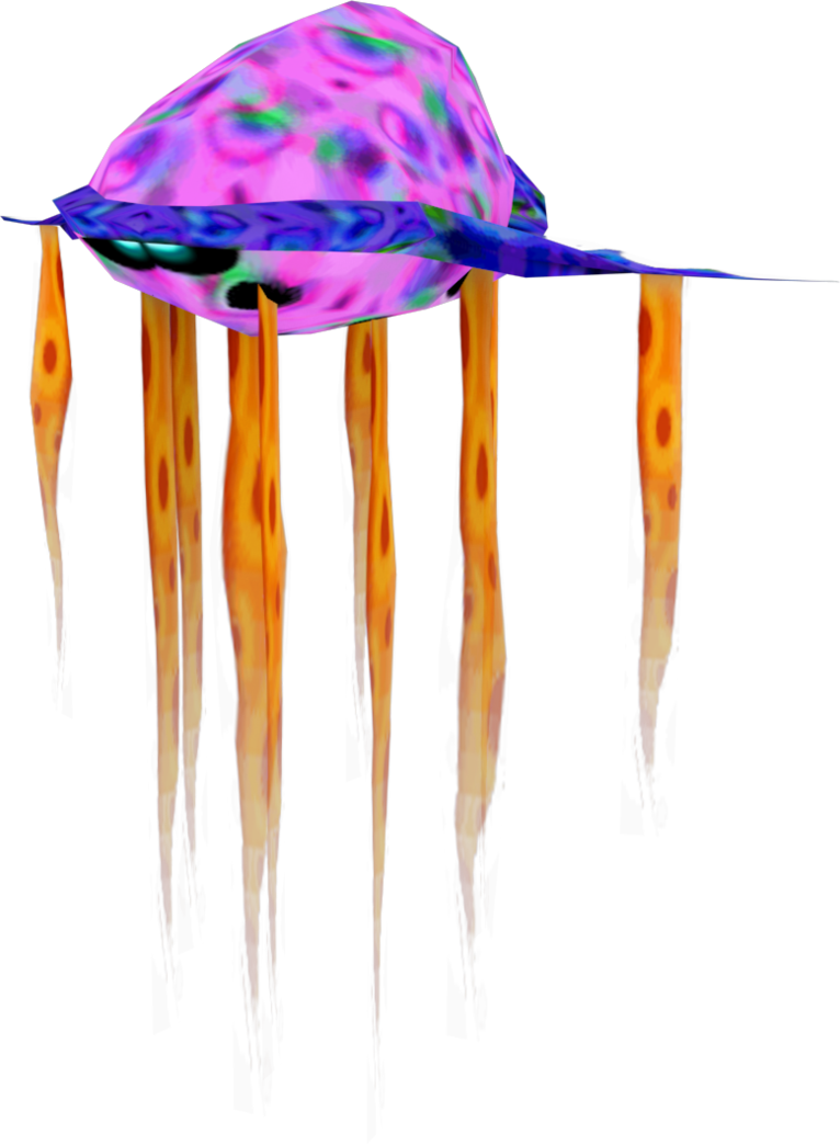 Jellyfish Crash Bandicoot The Wrath Of Cortex - Crash Bandicoot (766x1044), Png Download
