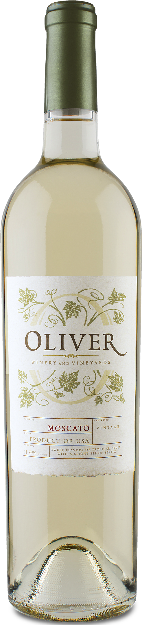 Oliver Vine Series Moscato - Oliver's Wine (642x2220), Png Download