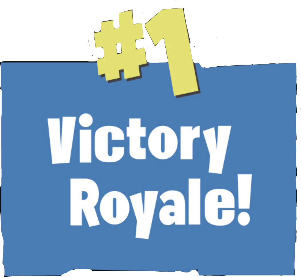 Fortnite Victory Royal Victoryroyale One Top Firtstplac (1052x969), Png Download
