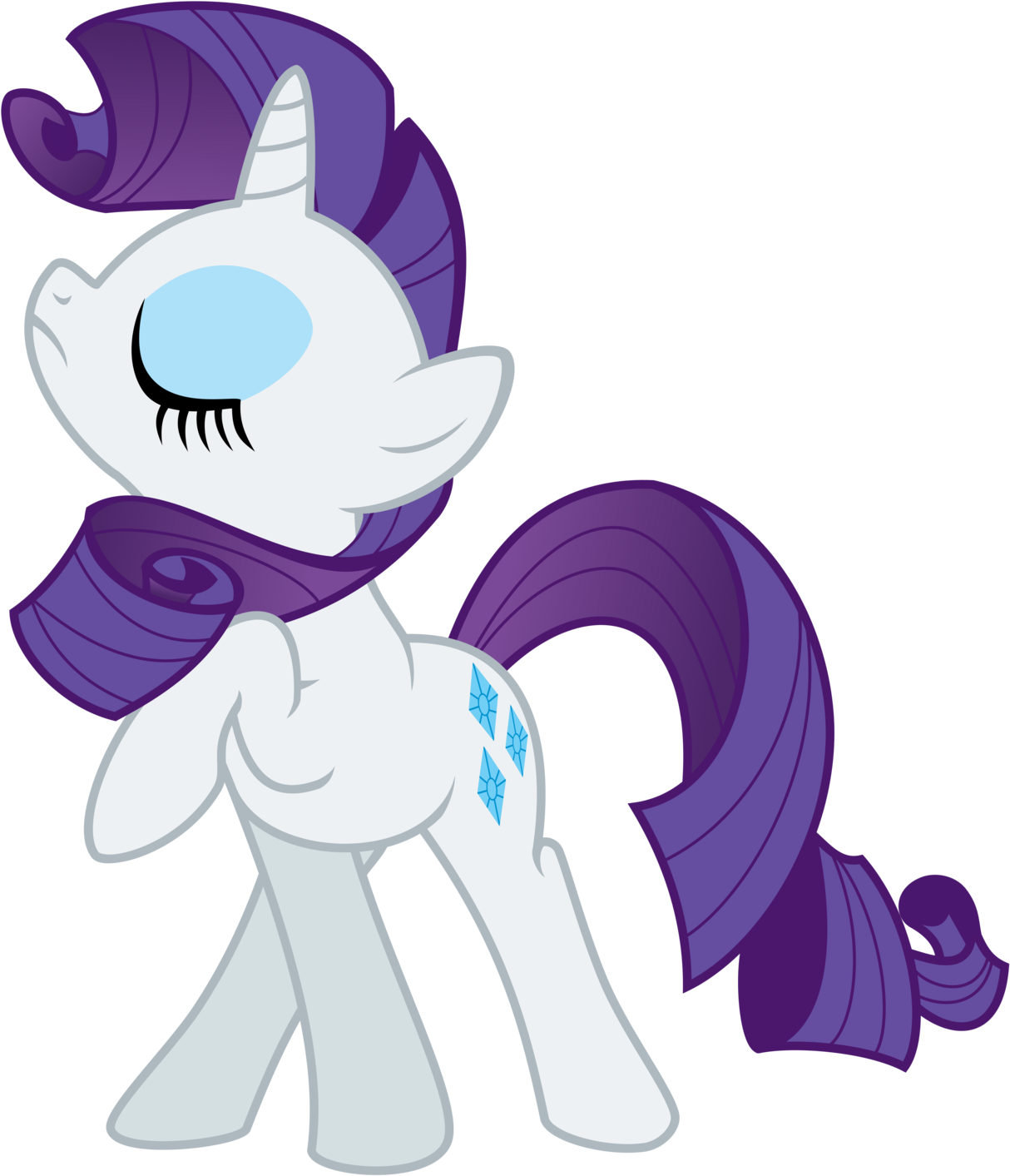 View Rarity 24 , - Little Pony Gif Png (1280x1459), Png Download