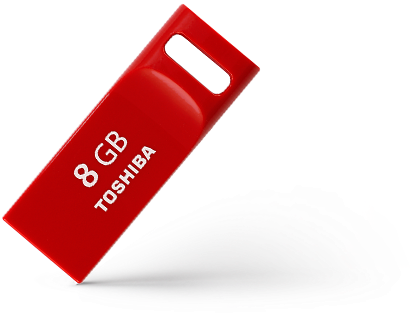 Toshiba Offers A Full Line Up Of Flash Drives To Suit - Flash Memory (640x640), Png Download