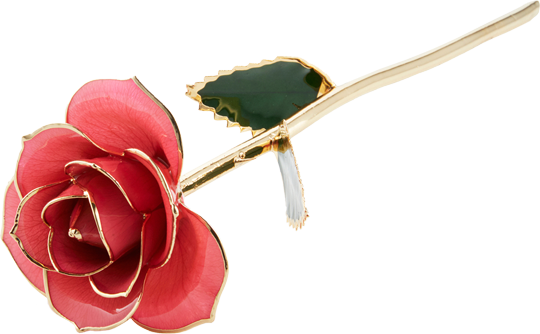 $129 - - Rose Gold Roses Png (540x334), Png Download