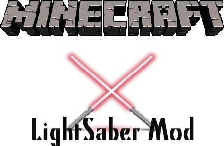 This Mod Adds Light Sabers, Blasters, And Force Powers - Minecraft Logo (500x300), Png Download