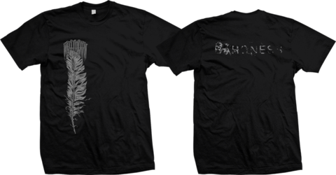 Baroness Feather & Nails Black Shirt - Baroness Shirt (480x250), Png Download