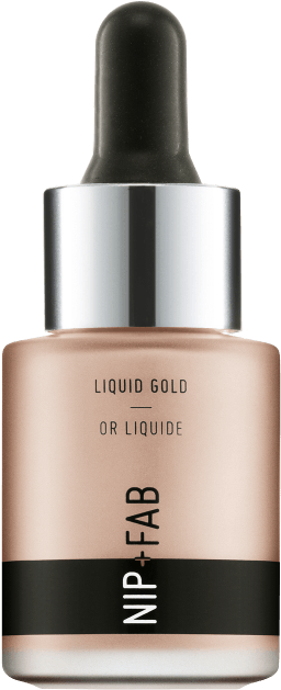 Liquid Gold Highlighter - Nip Fab Liquid Gold Highlighter Rose Gold 02 (1000x1000), Png Download