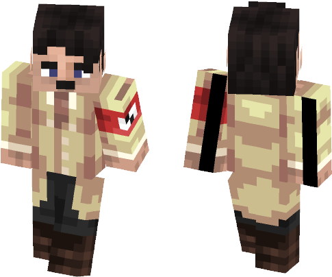 Male Minecraft Skins - Skin Minecraft Mobile Legends (584x497), Png Download