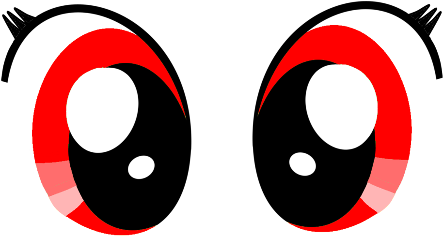Red Eyes Clipart Mean Eye - Ojos De My Little Pony Rainbow Dash (1024x744), Png Download