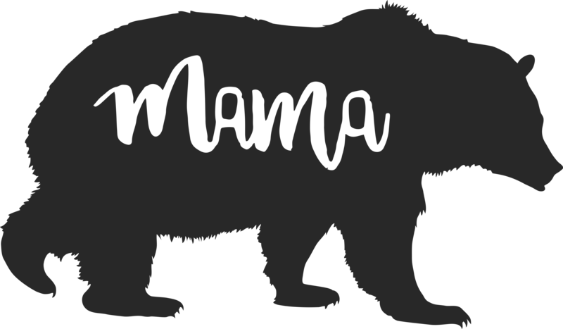Mama Bear - Mama Bear Clip Art (800x467), Png Download