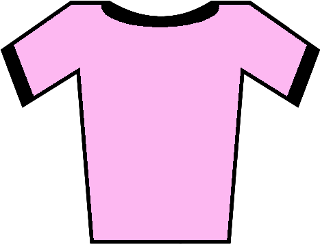 Soccer Jersey Pink-black - Pink With Black Soccer Tshirt (500x400), Png Download