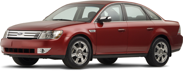2008 Ford Taurus - 2009 Ford Taurus Red (640x480), Png Download