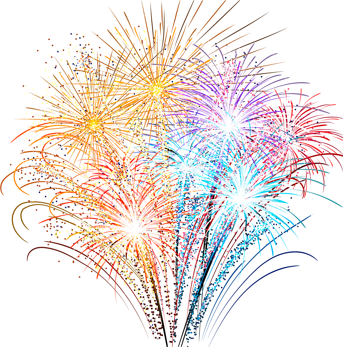 Imagenes De Pirotecnia Png (1665x1468), Png Download